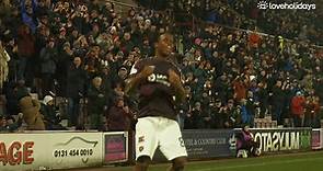 Dexter Lembikisa equalises against Dundee