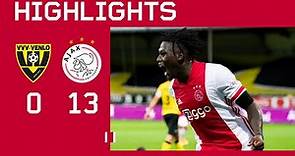 Highlights | VVV-Venlo - Ajax | Eredivisie