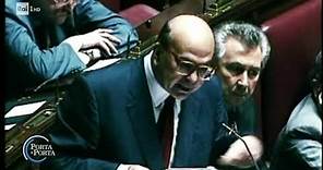 Tangentopoli Il discorso di Bettino Craxi in Parlamento nel 1992 - Porta a porta 9/01/2020
