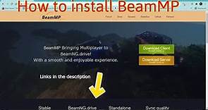 How to play Beamng multiplayer - BeamMP