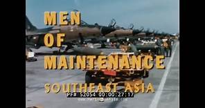 “MEN OF MAINTENANCE: SOUTHEAST ASIA” 1960s AIR FORCE CREW CHIEFS IN VIETNAM F-105 THUNDERCHIEF 52054