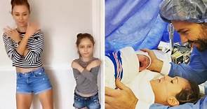 Una Healy dances with daughter Aoife, 8, in first TikTok post as ex Ben Foden’s new wife gives birth