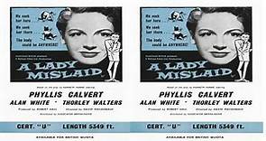 A Lady Mislaid (1958) ★