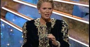 Golden Globes 1991 Sharon Gless and Patricia Wettig both win the Award for Best Actress