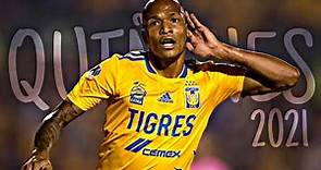 Luis Quiñones 2021 | Mejores Jugadas & Goles | Tigres UANL