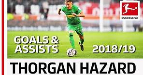 Thorgan Hazard - All Goals and Assists 2018/19