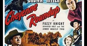 Cheyenne Roundup (1943) Johnny Mack Brown Western Movie