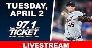 97.1 The Ticket Live Stream | Tuesday, April 2nd