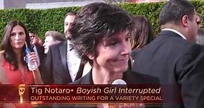 Nominee Tig Notaro ("Boyish Girl Interrupted") on her fave childhood TV show - 2016 Primetime Emmys