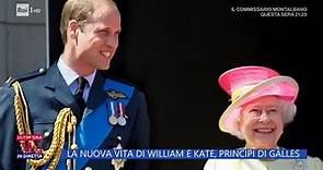 La nuova vita di William e Kate, principi di Galles - La Vita in diretta 14/09/2022