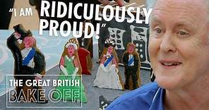 John Lithgow recreates The Crown in biscuit! | The Great Stand Up To Cancer Bake Off