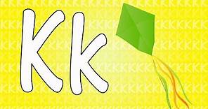 Letter K Song for Kids - Words that Start with K - Animals that Start with K