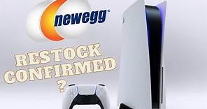 NEWEGG PS5 RESTOCK CONFIRMED THIS WEEK? NewEgg playstation 5 restocking today maybe? Amazon info!?