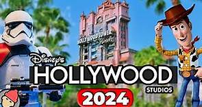 Disney's Hollywood Studios Rides & Attractions 2024 | Walt Disney World