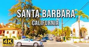 Santa Barbara Drive [4K] | California