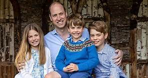 Prince William shares sweet photos with his 3 kids for Father’s Day