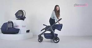 Trio Passeggino Carrozzina e Seggiolino Auto Chipolino Aura 3 in 1