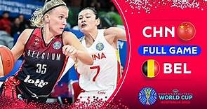 China v Belgium | Full Basketball Game | FIBA Women's Basketball World Cup 2022