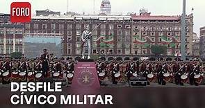 Desfile militar por el aniversario del inicio de la independencia de México 2023