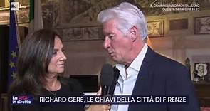 Richard Gere, fiorentino d'eccezione - La vita in diretta 14/10/2019