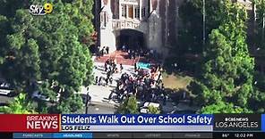 Students walk out of John Marshall High School over safety concerns