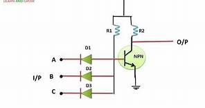 DTL (Diode Transistor Logic) Circuit(हिन्दी )