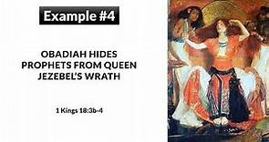 Biblical Civil Disobedience: Obadiah Hides Prophets From Jezebel (1 Kings 18 Commentary)