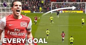 Every Robin van Persie Premier League Goal | Arsenal & Manchester United