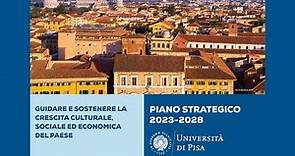 Università di Pisa - Piano strategico 2023 - 2028