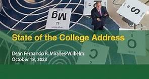 2023 State of the College | College of Science, George Mason University