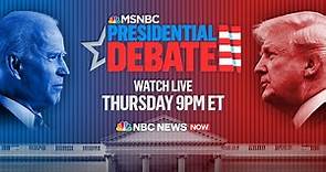Watch: Final Presidential Debate Of The 2020 Election | MSNBC