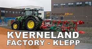 KVERNELAND plough production - factory Klepp, Norway