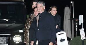 Pierce Brosnan And Wife Keely Dine At Nobu With Handsome Sons Dylan And Paris