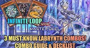 3 MUST KNOW Combos for LABRYNTH! (Combos & Decklist) [Yu-Gi-Oh! Master Duel]