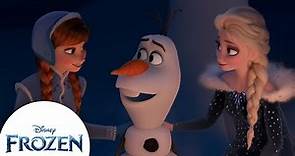 Olaf is Anna and Elsa's Holiday Tradition | Frozen