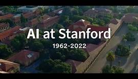 60 Years of Artificial Intelligence at Stanford