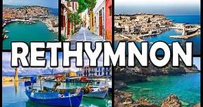 RETHYMNON Old Town - Crete - Greece (4K)