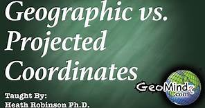 Correctly Using Projections in ArcGIS (Geographic vs. Projected Coordinate Systems)