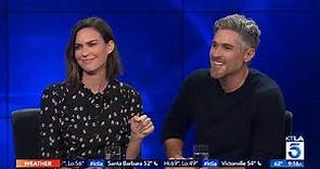 Dave Annable & Odette Annable on New Holiday Movie “No Sleep till Christmas”