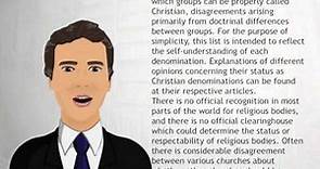 List of Christian denominations - Wiki Videos