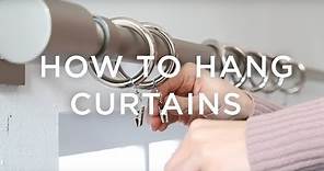 How To Hang Curtains: A Guide From west elm