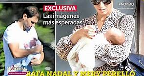 Rafa Nadal y Mery Perelló disfrutan junto a su bebé del tiempo en familia