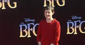Ruby Barnhill "The BFG" Premiere Red Carpet