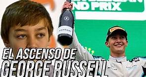 El Ascenso de GEORGE RUSSELL | La HISTORIA de GEORGE RUSSELL !!