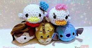 Rainbow Loom "Loomigurumi" Daisy and Donald Duck(Inspired by TSUM TSUM)