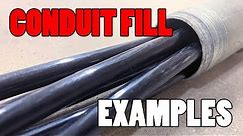 CONDUIT FILL EXAMPLES for the Modern Electrician - How Many Conductors Can I Put In...