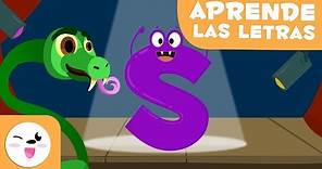 Aprende la letra "S" con Sara la Serpiente - El abecedario