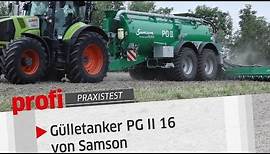 Dänische Druckbetankung: Samson Gülletanker PG II 16 | profi #Praxistest