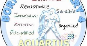 February 4 Zodiac Horoscope Birthday Personality