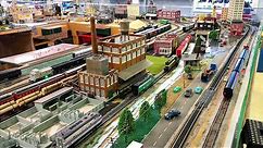 HO Scale Train Layout at the Mississippi Coast Model Railroad Museum